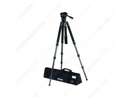 Miller CX8 Fluid Head with Solo 75 3-Stage Carbon Fiber Tripod System 